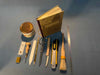 Blankobuch "Whistler" mit Goldschnitt, großem Werkzeugset, Kaschier-Leim