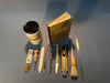 Blankobuch "Whistler" mit Goldschnitt, großem Werkzeugset, Kaschier- und Block-Leim
