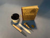 Blankobuch "Whistler" mit Goldschnitt, kleinem Werkzeugset und Block-Leim