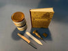 Blankobuch "Whistler" mit Naturschnitt, kleinem Werkzeugset, Kaschier-und Block-Leim