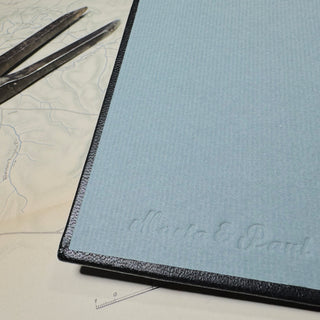 Wanderbüchlein, Leder