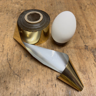 Heißprägefolie 0014 / Gold 220 / 3,5 cm breit (Restposten)