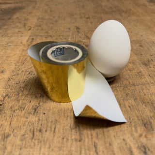 Heißprägefolie 0020 / Gold 220 / 4,0 cm breit (Restposten)