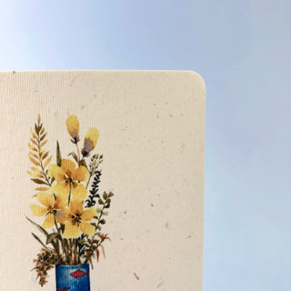 Postkarte  >Vase Fische<
