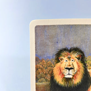Postkarte >Löwe<