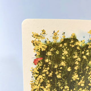 Postkarte  >Raps<