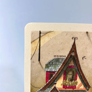 Postkarte  >Haus< (3)