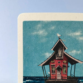 Postkarte  >Haus< (4)