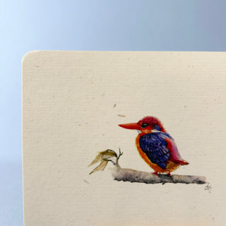 Postkarte  >Zwergfischer<