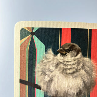 Postkarte  >Spatz<