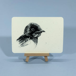 Postkarte  >Rauchschwalbe<