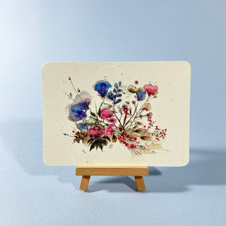 Postkarte  >Wildblumen Sommer<