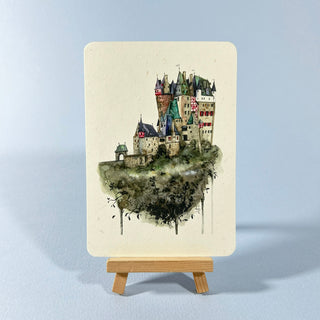 Postkarte  >Burg Elz<