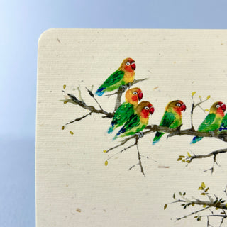 Postkarte  >Rosenköpfchen<