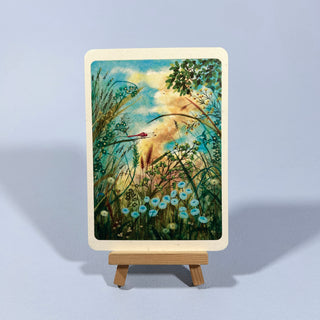 Postkarte  >Libelle<